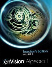 enVision Algebra 1, Teacher's Edition, Volume 2, Topics 7-11, 9780328931859, 0328931853, 2018