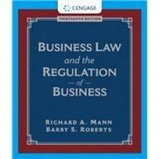 Business Law and the Regulation of Business 