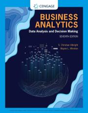 Business Analytics: Data Analysis & Decision Making 7th