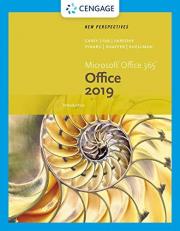 New Perspectives Microsoft® Office 365 and Office 2019 Introductory, Loose-Leaf Version 