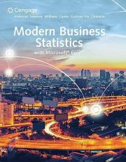 Modern Business Statistics with Microsoft Excel 7th