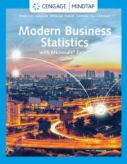 Modern Business Stat. With Ms Excel-mindtap 7th