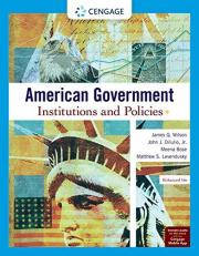 American Government : Institutions and Policies, Enhanced 16th