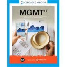 Management 12 - Student Edition - MindTap (1 Term) Access Card
