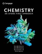 Chemistry : An Atoms First Approach