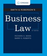 Smith And Roberson's Business Law 18th