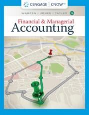 CengageNOWv2 for Warren/Jones/Tayler's Financial & Managerial Accounting, 15th Edition [Instant Access], 1 term