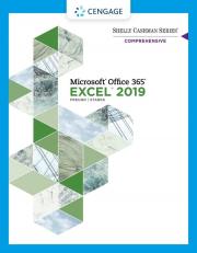 Shelly Cashman Series Microsoft Office 365 & Excel 2019 Comprehensive 1st