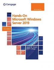 Hands-On Microsoft Windows Server 2019, Loose-leaf Version 3rd