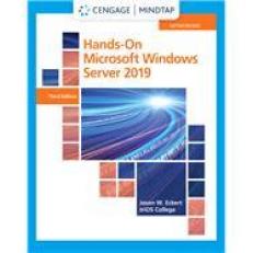 Hands-on Microsoft Windows Server, 2019 - MindTap 3rd