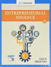 Entrepreneurial Finance 7th
