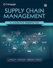 Supply Chain Management : A Logistics Perspective 11th