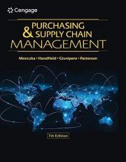 Purchasing and Supply Chain Management 7th
