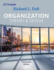 Organization Theory and Design 13th