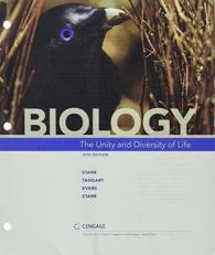 Bundle: Biology: the Unity and Diversity of Life, Loose-Leaf Version, 15th + MindTapV2. 0, 1 Term Printed Access Card