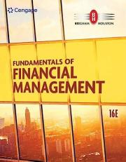Fundamentals of Financial Management 16th
