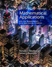 Mathematical Applications for the Management, Life, and Social Sciences 12th