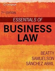 Essentials of Business Law 7th