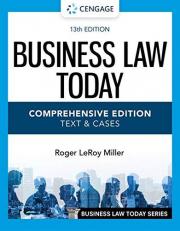 Business Law Today, Comprehensive 13th