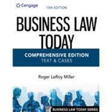 MindTap for Miller's Business Law Today, Comprehensive, 13th Edition [Instant Access], 1 term