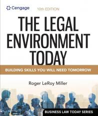 Legal Environment Today - Text Only (Looseleaf) 10th