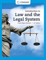 Introduction to Law and the Legal System 12th