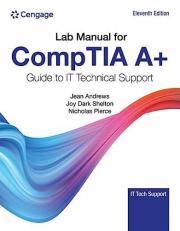 Lab Manual for CompTIA a+ Guide to Information Technology Technical Support 11th