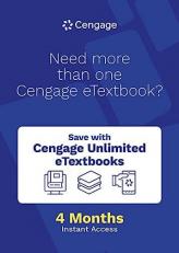 Cengage Unlimited ETextbook, 1 Term (4 Months) Printed Access Card