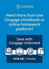 Cengage Unlimited, 1 Term (4 Months) Instant Access