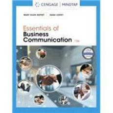 Essentials of Business Comm. - MindTap Access 12th