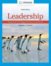 Leadership : Research Findings, Practice, and Skills 10th