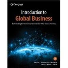 Introduction to Global Business - MindTap Access 3rd