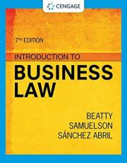 Introduction to Business Law 7th