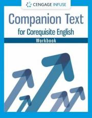Student Workbook for Cengage's Companion Text for Corequisite English 
