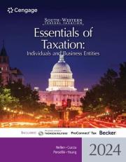 South-Western Federal Taxation 2024 : Essentials of Taxation: Individuals and Business Entities 