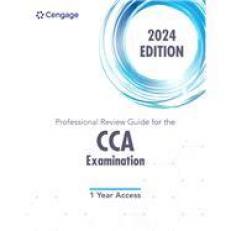 MindTap for Professional Review Guide for the CCA Examination, 2024, 2 terms Printed Access Card