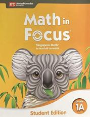 Math in Focus : Student Edition Volume a Grade 1 2020