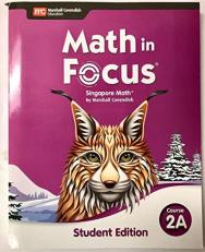 Math in Focus : Student Edition Volume a Course 2 2020