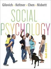Social Psychology 3rd