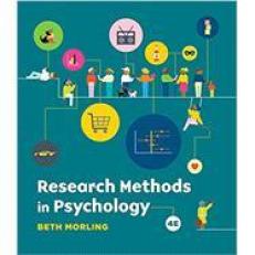 Research Methods in Psychology : Evaluating a World of Information 