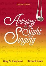 Anthology for Sight Singing 2nd