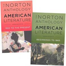 The Norton Anthology of American Literature, 9e Shorter 2-Volume Set with Access Card for Each Volume