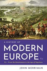 History of Modern Europe Volume 1 4th