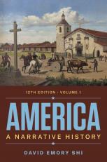 America: Narrative History, Volume 1 - With Regulation Card 12th