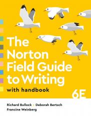 Norton Field Guide To Writing With Handbook (sixth Edition)