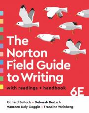 Norton Field Guide To Writing With Reading 6th