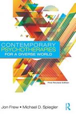 Contemporary Psychotherapies for a Diverse World 