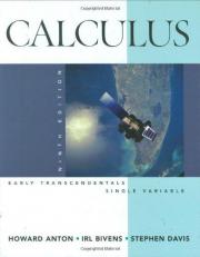 Calculus : Early Transcendentals Single Variable 9th