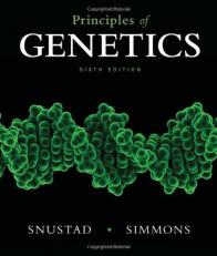 Principles of Genetics 6th