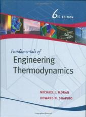 Fundamentals of Engineering Thermodynamics 6th